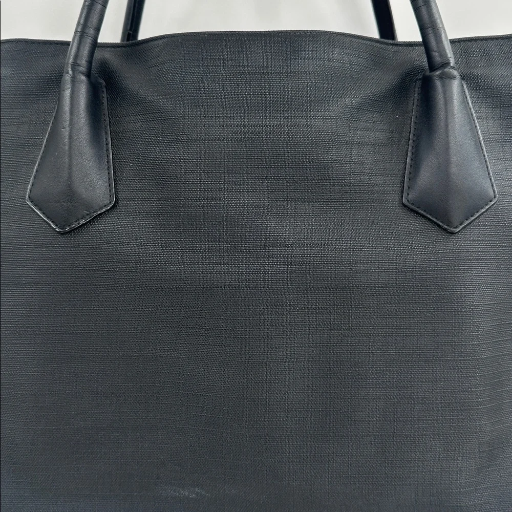 Dagne Dover Elegant Black Legend Signature Tote Bag